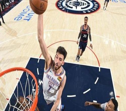 切特30+14亚历山大20+11雷霆客场轻取快船迎七连胜