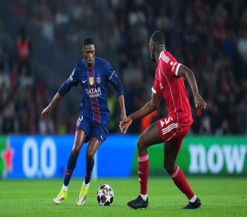 巴黎vs利物浦半场数据：控球率75%25%，射门80