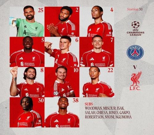 罕见变阵，利物浦上一次在欧冠或英超首发三后卫阵型是2017年