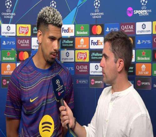 阿劳霍：库巴西那次犯规对中卫来说确实难处理，我们会想念他